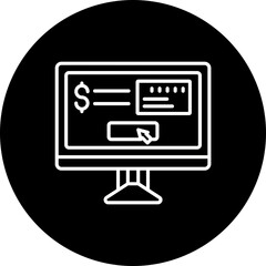 Fototapeta premium Online Payment Icon