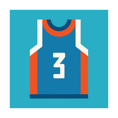 Blue jersey