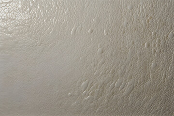 White faux leather surface, close-up texture with soft sheen
