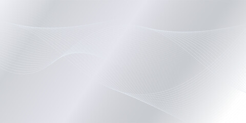 Simple background with flowing lines. Digital future technology abstract modern art