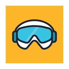 Ski goggles eyewear