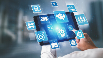B2B strategy and technology transforming business-to-business operations, optimizing communication,...