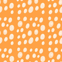 orange bubble wave minimal art Seamless Pattern with minimal art and Watercolor Style Tileable JPG Design for Wrapping Paper, Fabric, Wallpaper, and Fun Decorative Backgrounds