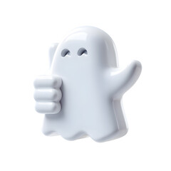 Obraz premium 3d rendered illustration of a Ghost figure