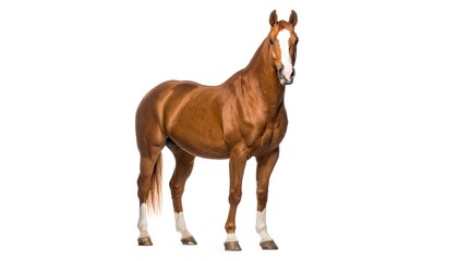 Obraz premium Horse portrait, standing