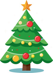 Christmas tree icon