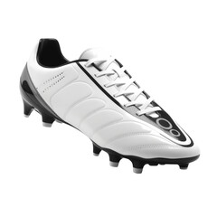 Shop white and black football soccer cleats shoes for men and women online on transparent background