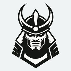 design logo icon illustration mascot vector samurai