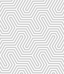 Vector seamless texture. Modern geometric background with hexagons.
