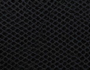 Close-up of a dark mesh fabric