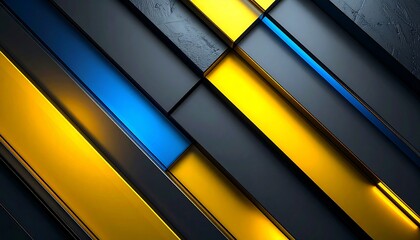 yellow metal background