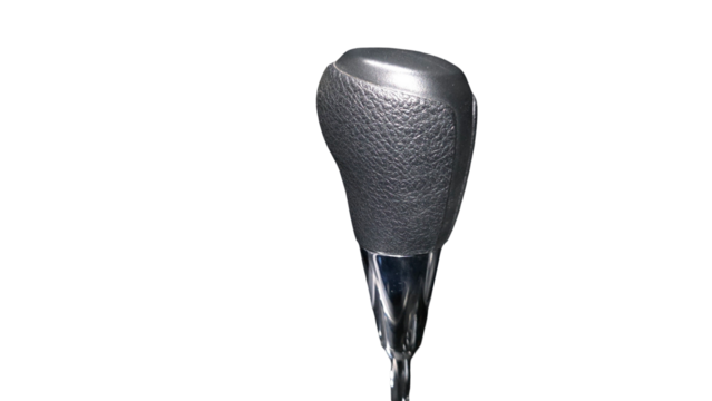 Car Gear Shift Knob Isolated PNG on Transparent Background