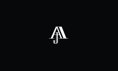 JA,AJ,J,A,JA abstract, letters, logo, monogram, style, symbols, ambitions, icons, 
