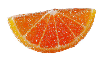 Sprinkled Orange Slice Candy Sweet Treat Confection