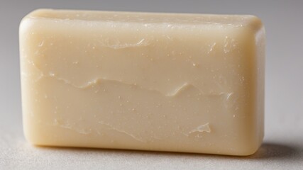 Top View of a Bar Soap Surface with Finger Imprints background