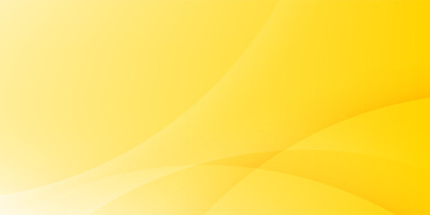 abstract background of realistic yellow curved gradient shading.  vector design concept. Vector Illustration