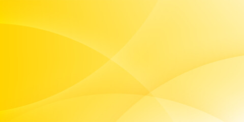 abstract background of realistic yellow curved gradient shading.  vector design concept. Decorative web layout or poster, banner