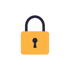 Padlock Icon: Security, Privacy, Protection Symbol