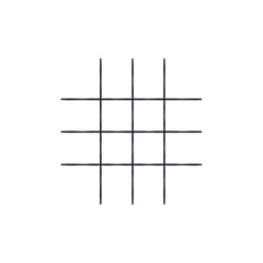 Simple Grid Pattern: Minimalist Lines & Geometric Design Element