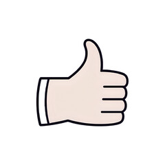 Thumbs Up: Simple Illustration of Positive Feedback