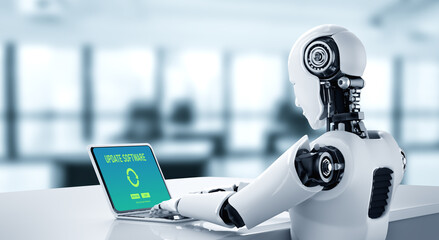 Software update on computer for modish version of device software upgrade