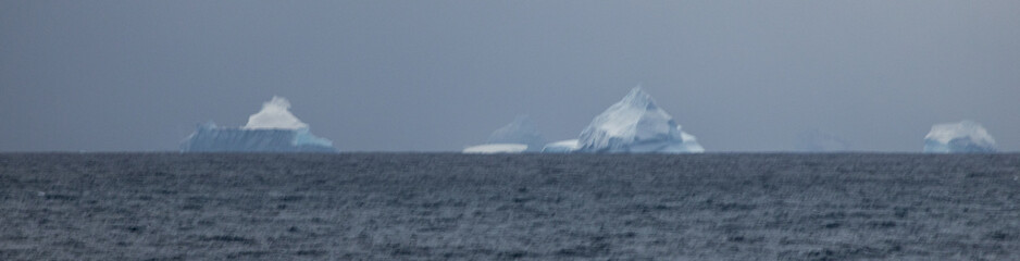 Iceberg floating in the Southern Ocean