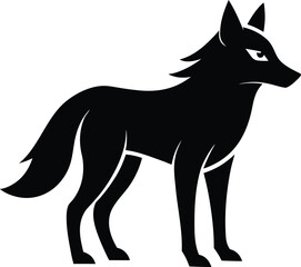 Obraz premium wolf vector illustration