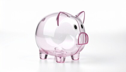 pink piggy bank