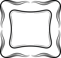 Vintage Decorative Whorls Elements Set for Classic Design 