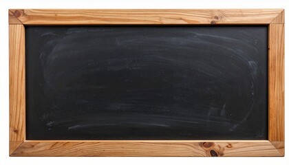 blackboard with chalk
