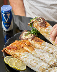 Juicy Grilled Beef Shawarma 