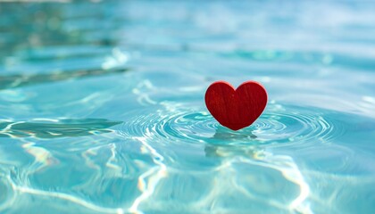 Buoyant Love: A Heart Adrift in Serenity