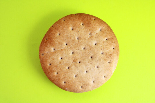 Hallulla, a typical Chilean bread with a thin and circular shape