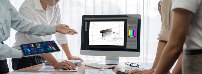 Architectural design brisk software application for architect business and professional designer