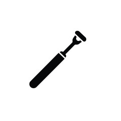Black jewelry wax carving tool icon stick