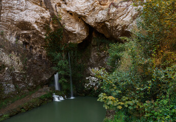Pond of Covadonga and the Fountain of siete caños