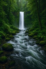 waterfall in the forest