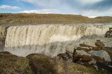 waterfall in iceland