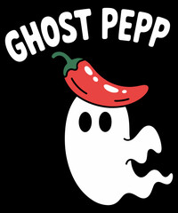 host Pepper Funny Ghost Pepper