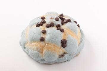 チョコミント　メロンパン