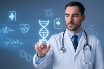 doctor holding a syringe
