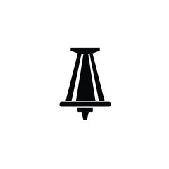 Black ring mandrel icon jewelry tool goldsmith tool