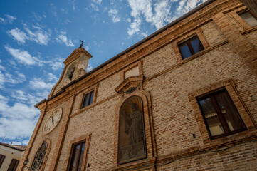 Grottammare, Marche. Spectacular glimpses, views and summer panoramas.