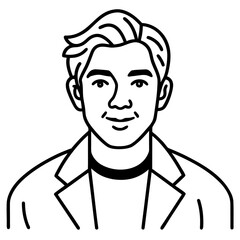 man face vector illustration