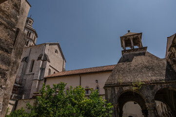 Priverno, Latina, Italy. Cistercian Abbey of Fossanova.