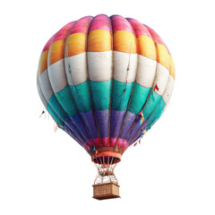 Naklejka premium Colorful hot air balloon (3)
