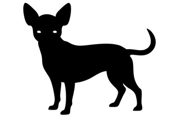 Blue Chihuahua Dog Silhouette animal