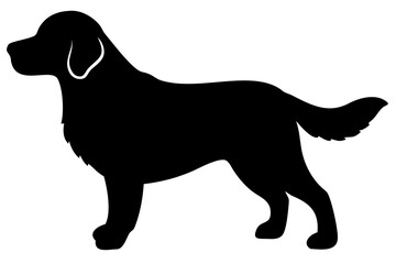 Golden Retriever Dog Silhouette animal canine