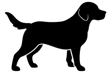 Golden Retriever Dog Silhouette puppy animal