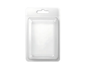  versatile empty clear plastic blister packaging isolated on white background PNG ,AI GENERATED